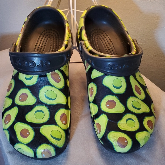 avocado crocs